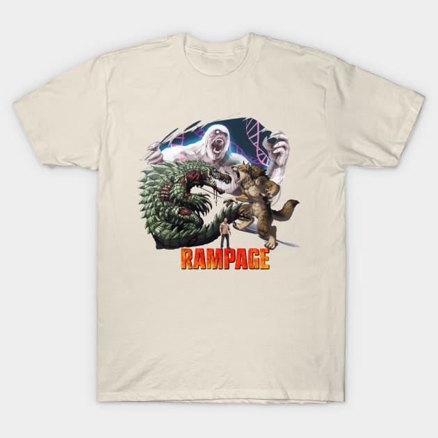 Rampage T-Shirt by CinemaArt